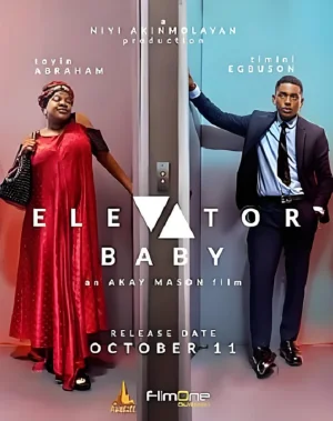 电梯宝贝海报