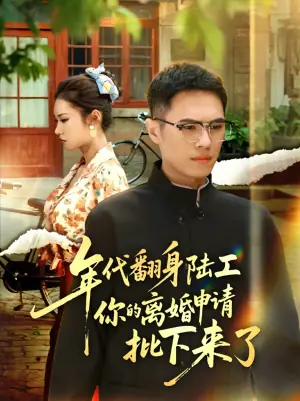 年代翻身陆工你的离婚申请批下来了海报