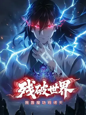 残破世界:我靠魔功戏诸天动态漫画海报