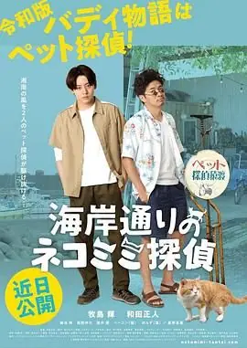 海岸大街上的猫咪侦探海报