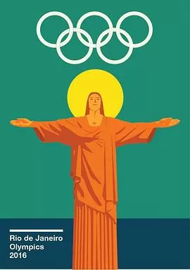 2016年第31届里约热内卢奥运会开幕式海报
