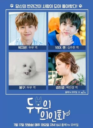 豆腐的拟人化海报