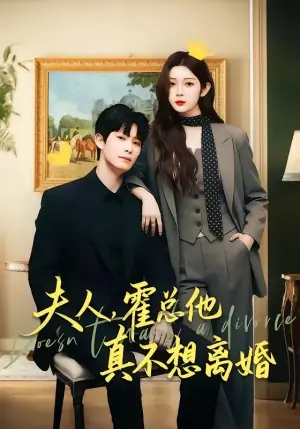 夫人,霍总他真不想离婚海报