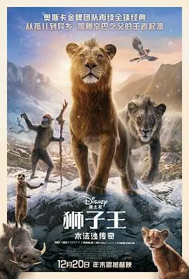 狮子王:木法沙传奇Mufasa:TheLionKing海报