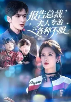 报告总裁,夫人专治各种不服海报