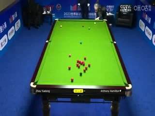 斯诺克天津国锦赛64进32汉密尔顿0-6周跃龙20231106海报