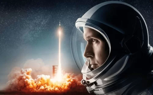 大聪看电影:<登月第一人>让人类登月真假再掀质疑,月球至今仍保持高度神秘海报