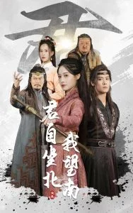 君自坐北我望南海报