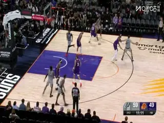 NBA常规赛马刺VS太阳20251124海报