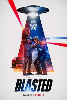 镭射兄弟激战外星人Blasted海报