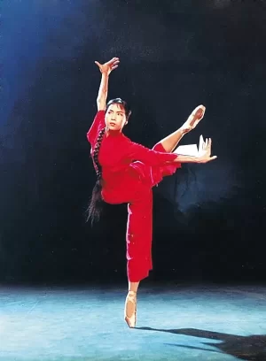 红色女人花海报