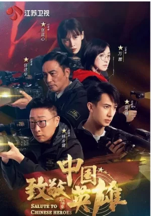 致敬中国英雄海报