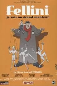 费里尼自画像海报