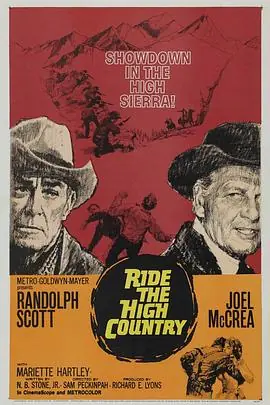 午后枪声RidetheHighCountry海报