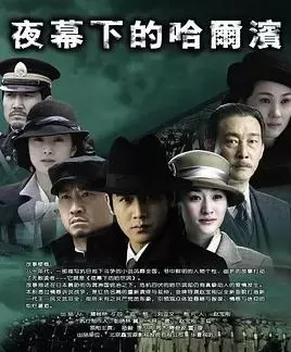 夜幕下的哈尔滨海报