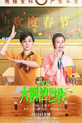 大妈的世界贺岁篇海报
