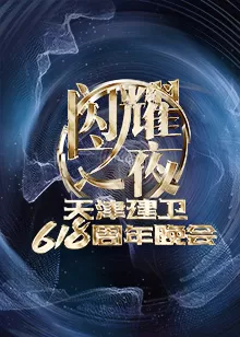 闪耀之夜--天津建卫618周年晚会海报