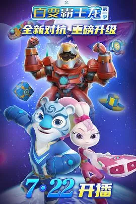宇宙护卫队之百变霸王龙第一季海报