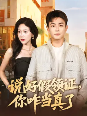 说好假领证你咋当真了海报