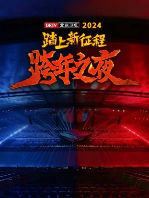 踏上新征程北京卫视跨年之夜2024海报