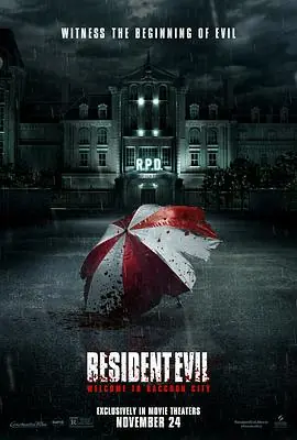 新生化危机ResidentEvil:WelcometoRaccoonCity海报