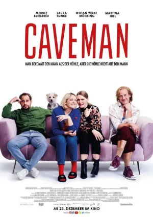 穴居人海报