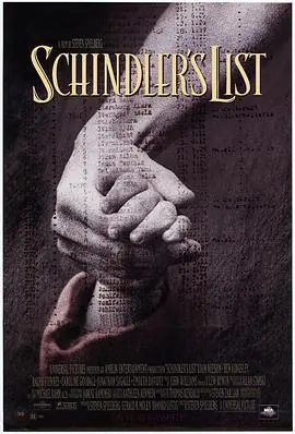辛德勒的名单Schindler'sList海报