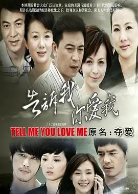 告诉我你爱我海报