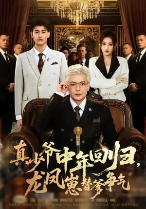 真少爷中年回归,龙凤崽替爹争气海报