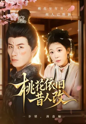 桃花依旧昔人改海报