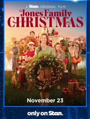 琼斯家庭圣诞节海报
