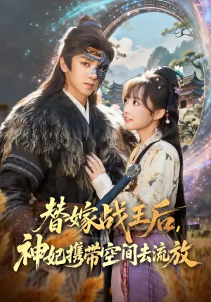 替嫁战王后,神妃携带空间去流放海报
