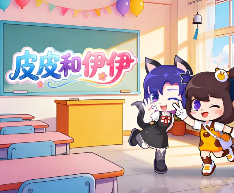 皮皮和伊伊海报