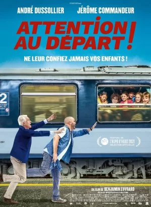 出发时注意海报