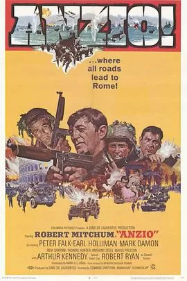 血战安齐奥海报