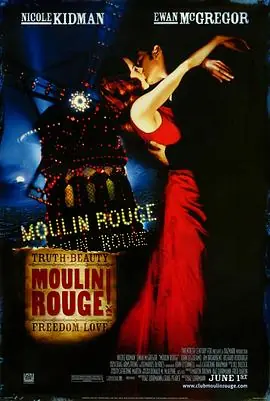 红磨坊MoulinRouge!海报