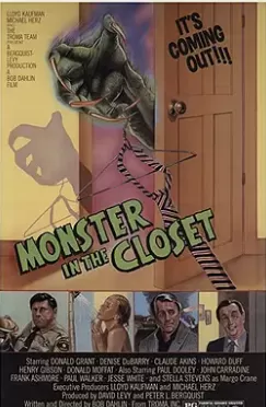 壁橱里的怪物海报