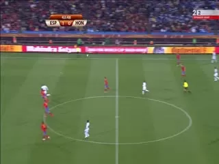 南非世界杯小組賽-H西班牙(歐洲)VS(北美洲)洪都拉斯(国俄双语)海报