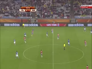 南非世界杯小組賽-F意大利(歐洲)VS(南美洲)巴拉圭(国俄双语)海报