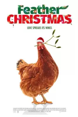宠物鸡与圣诞节海报