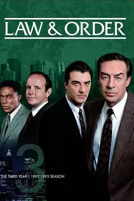 法律与秩序第三季海报