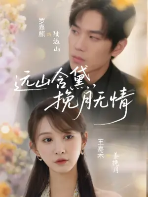 远山含黛,挽月无情海报