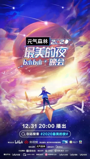 2020最美的夜bilibili晚会海报