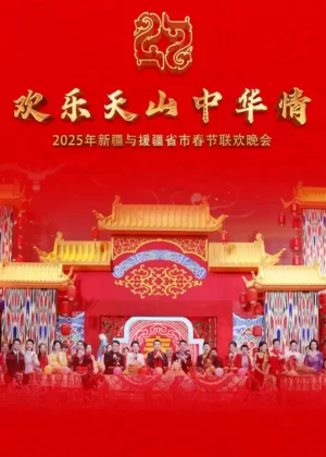 2025年新疆与援疆省市春节联欢晚会海报