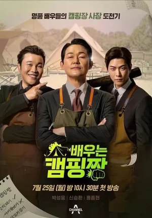 正是露营的好天气海报