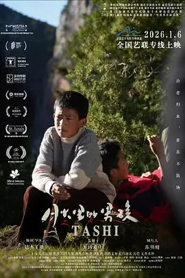 月光里的男孩海报