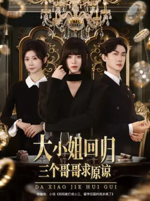 大小姐回归,三个哥哥求原谅海报