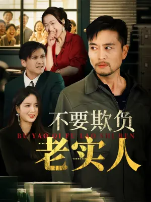 不要欺负老实人海报