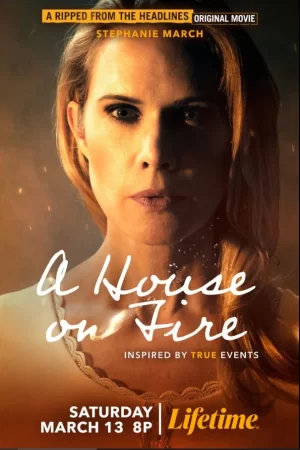 安·鲁尔的<着火的房子>海报