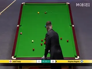 斯诺克英锦赛正赛32进16轮次贾德·特鲁姆普6-4斯蒂芬·马奎尔(朱峰立)20251129海报